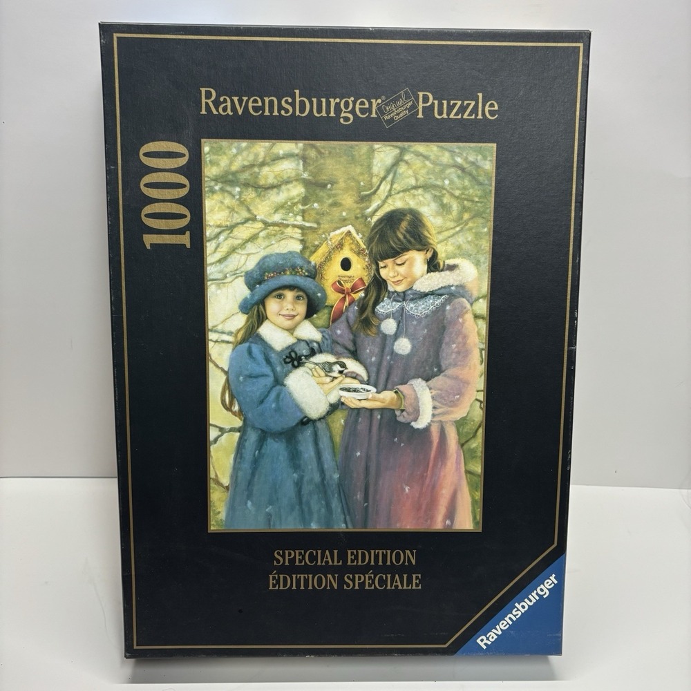Ravensburger Little Bird By Chantal Poulin 1000 Piece Puzzle Complete